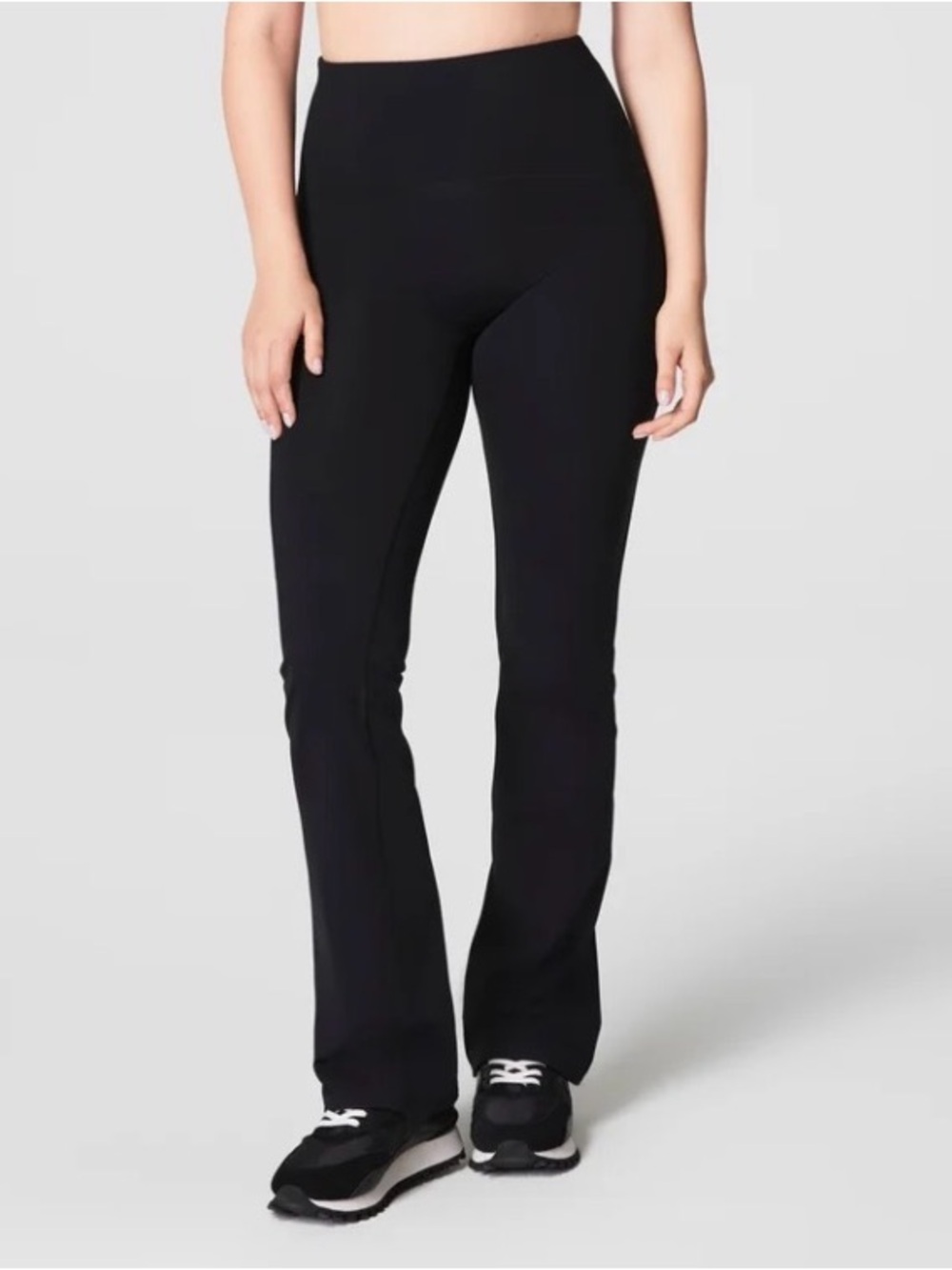 SPANX Booty Boost Flare Pant S Very Black NWT High Rise Yoga Leggings 50243R